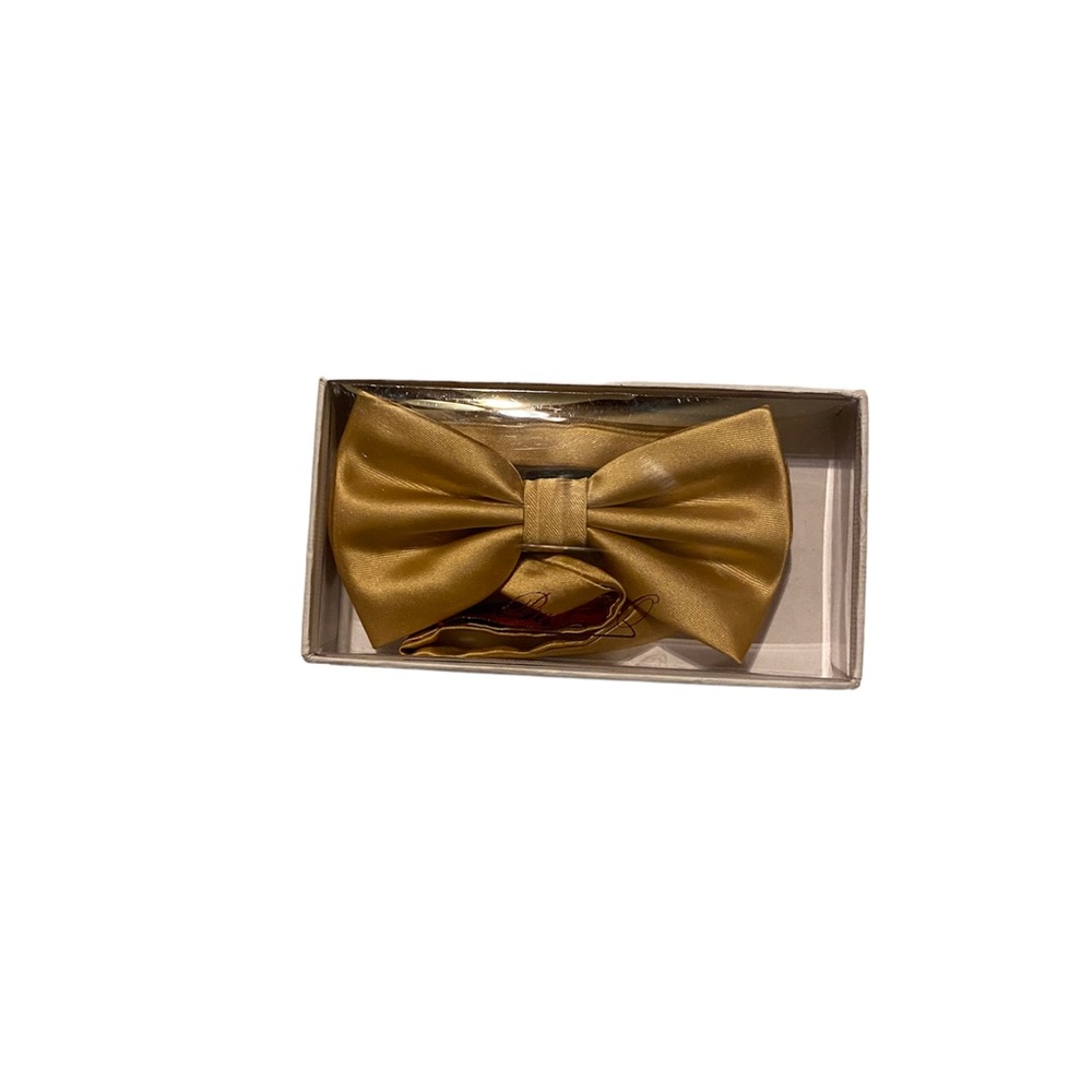 BranQ Gold Adjustable Bowtie 🤵‍♂️